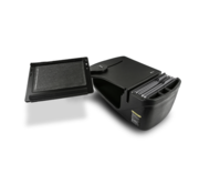 AutoExec Reach Desk mobiele laptop werkplek  voorstoel