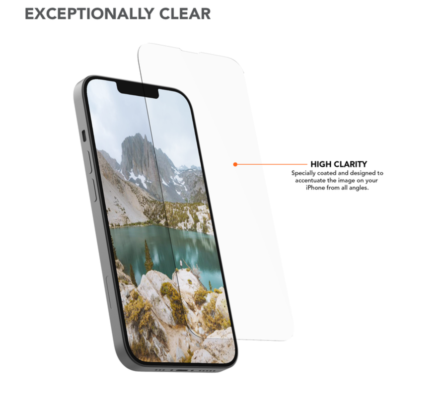 iPhone 17 schermbeschermer van gehard glas (2 stuks)