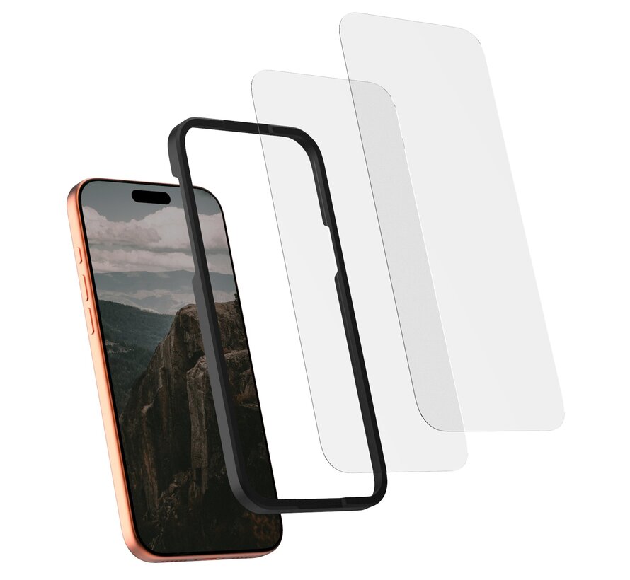 iPhone 17 schermbeschermer van gehard glas (2 stuks)