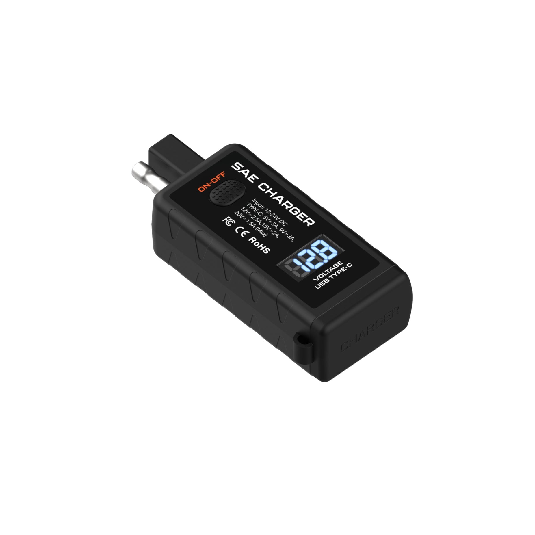 Rokform Motorcycle 12V to USB-C Adapter