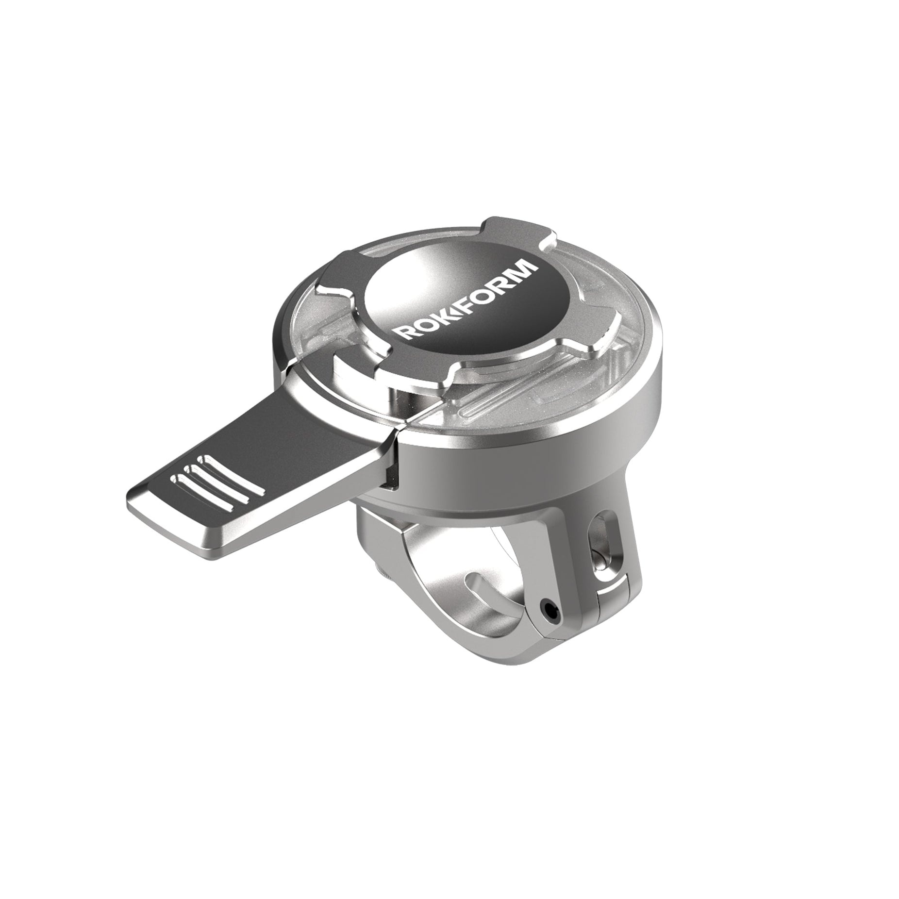 Rokform dunne stangbevestiging, scooter spiegelstang mount - Polished