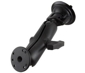 RAM Mount Twist-Lock™ Zuigcupbevestiging met ronde plaatadapter C-Maat
