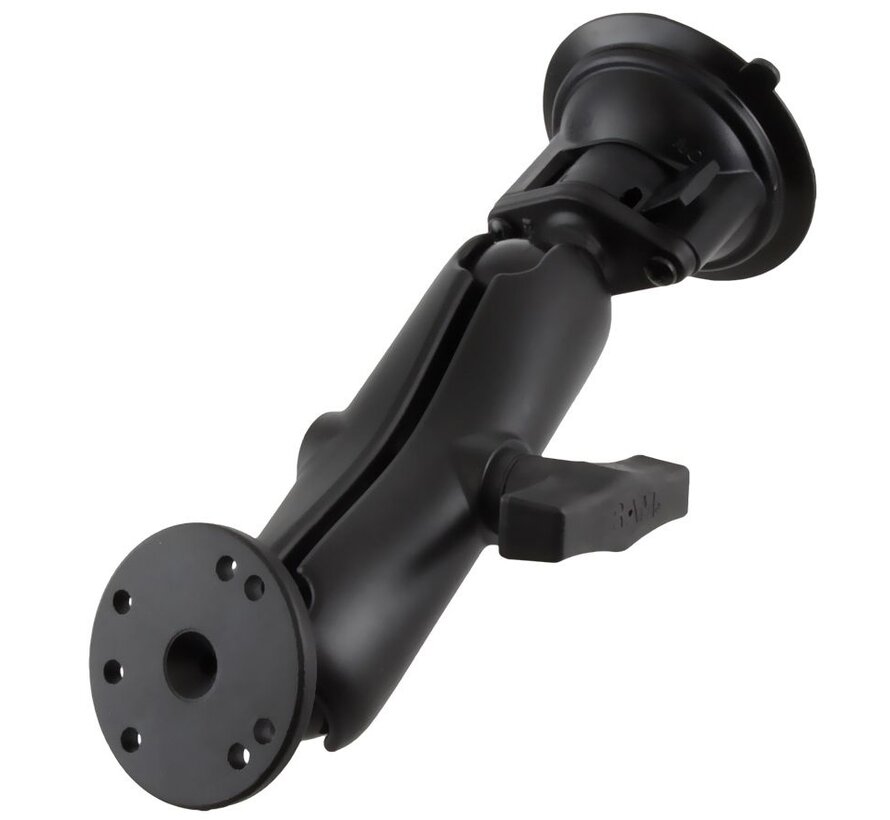 Twist-Lock™ Zuigcupbevestiging met ronde plaatadapter