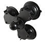 Twist-Lock™ Triple zuignap basis met C-kogel