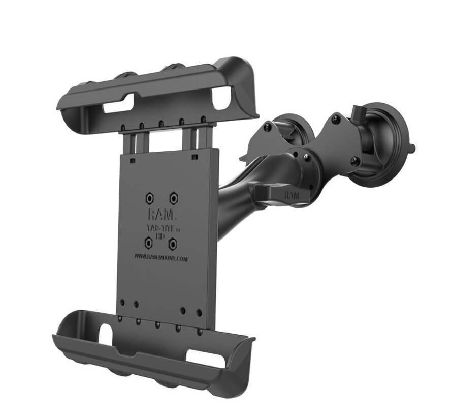 Tab-Tite™ Tablet Houder met RAM® Twist-Lock™ Dubbele Zuignap Basis