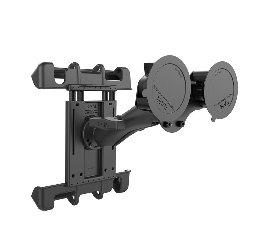 Tab-Tite™ Tablet Houder met RAM® Twist-Lock™ Dubbele Zuignap Basis