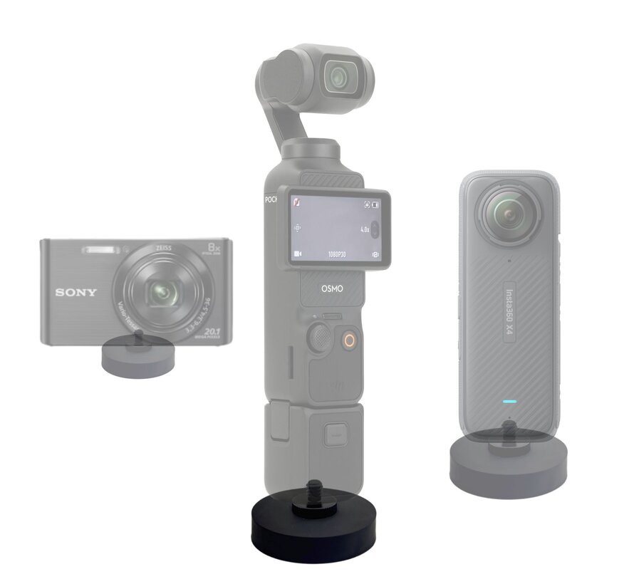 MicroMag – Compacte Supersterke Camera Mount 31kg