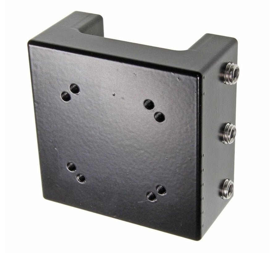 Pedestal U-Mount voor rolbeugel op een vorkheftruck met 2xAMPS