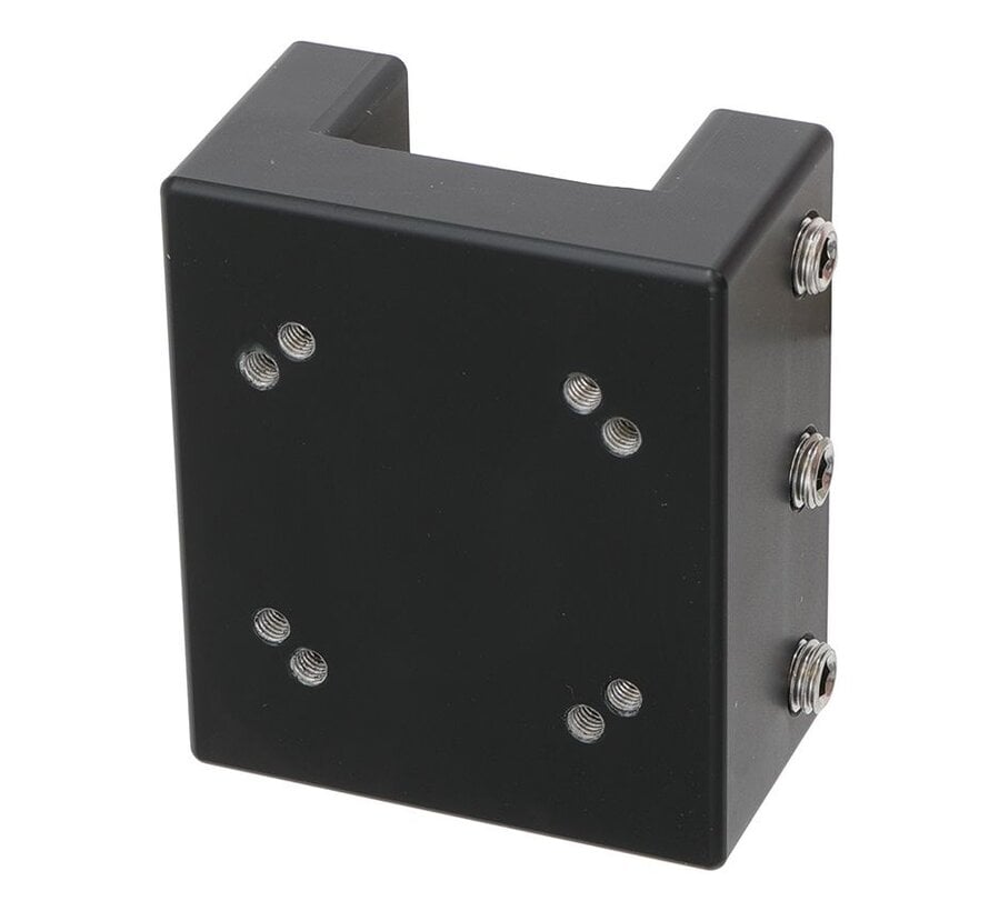 Pedestal U-Mount voor rolbeugel op een vorkheftruck met 2xAMPS