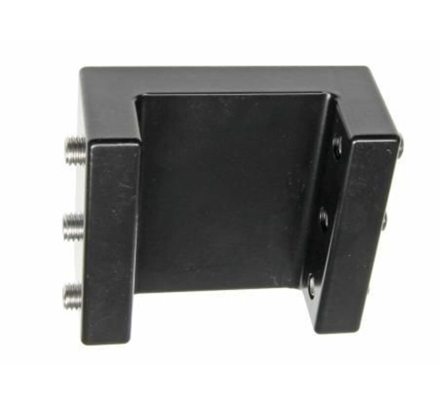 Pedestal U-Mount voor rolbeugel op een vorkheftruck met 2xAMPS