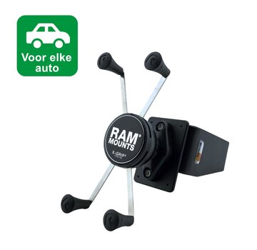 Emounts X-Grip Large smartphonehouder auto met Brodit Proclip