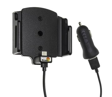 Brodit Medium Smartphone houder Universeel 62-77/6-10 met USB-C snoer