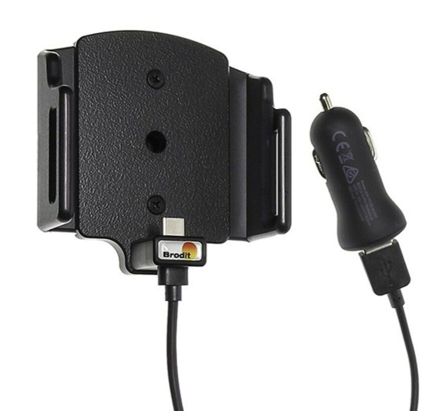 Medium Smartphone houder Universeel 62-77/6-10 met USB-C snoer