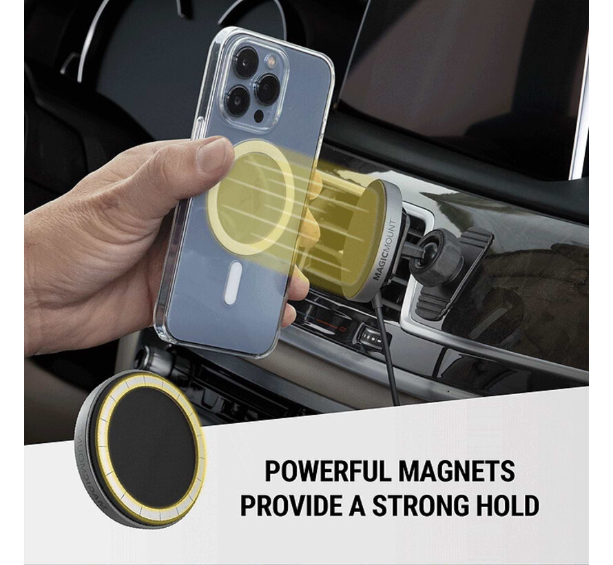 MagicMount™ Qi2 Wireless Charge Pro Dash/Vent