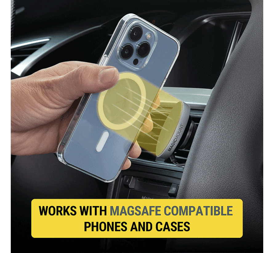 MagicMount™ Qi2 Wireless Charge Pro Dash/Vent