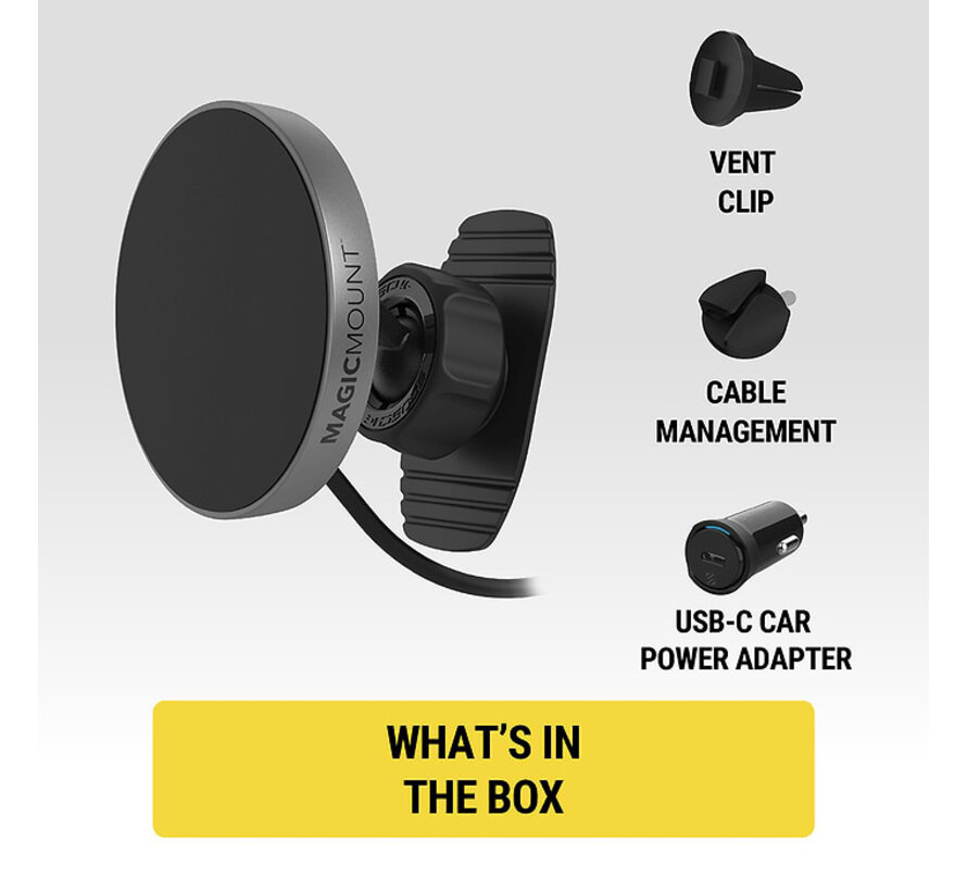 MagicMount™ Qi2 Wireless Charge Pro Dash/Vent