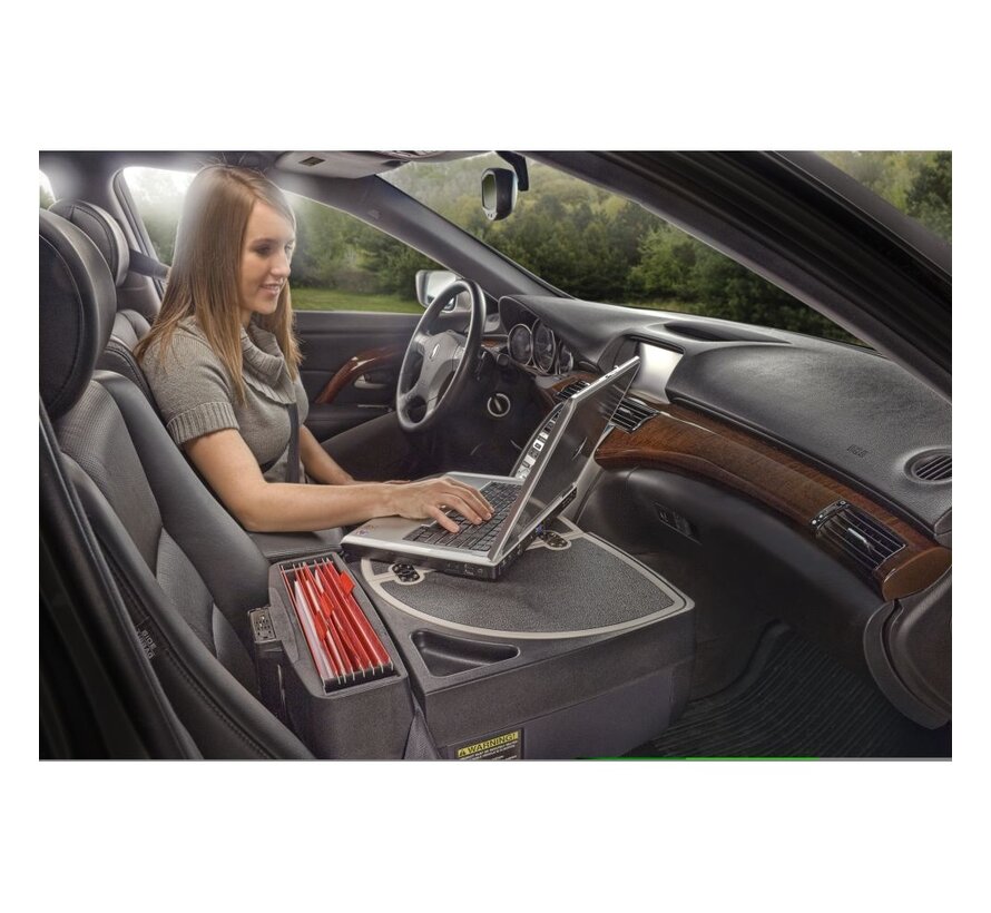 Mobiel kantoor met uitklapbare tafel - Express Desk Table