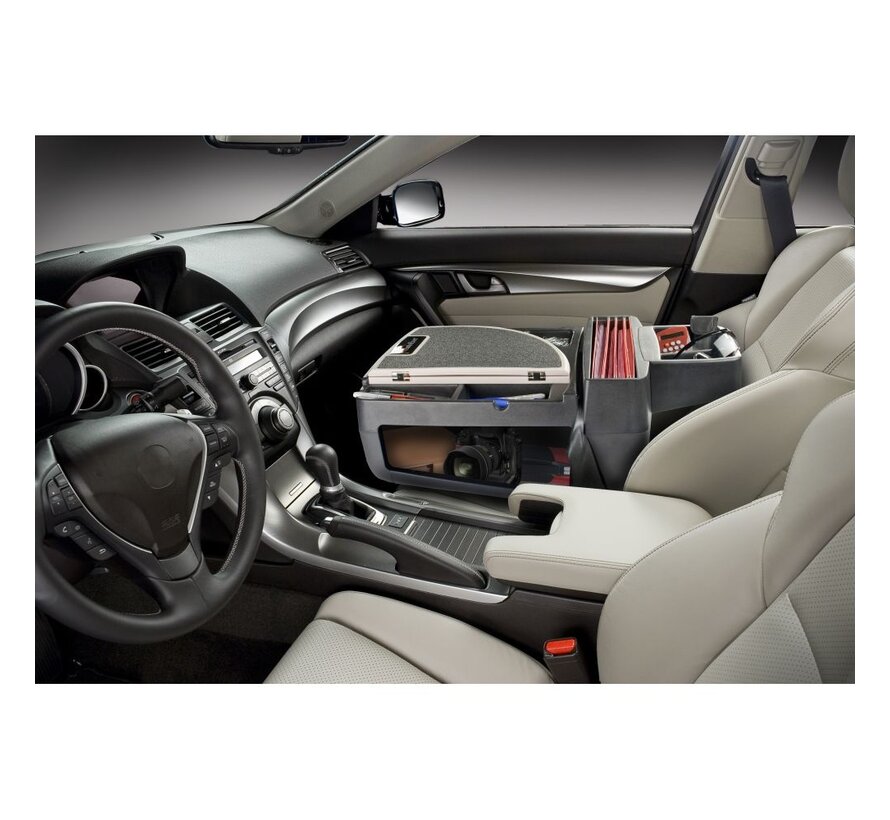 Mobiel kantoor met uitklapbare tafel - Express Desk Table