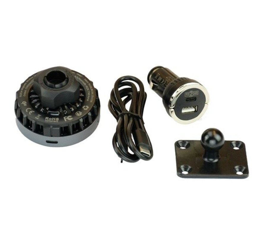 Fix2Car wireless Qi2 charger 15W Magsafe. Met koeling