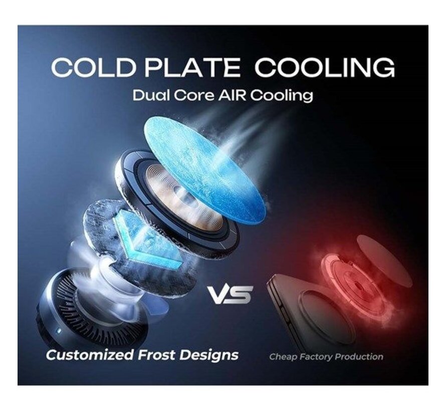 Fix2Car wireless Qi2 charger 15W Magsafe. Met koeling