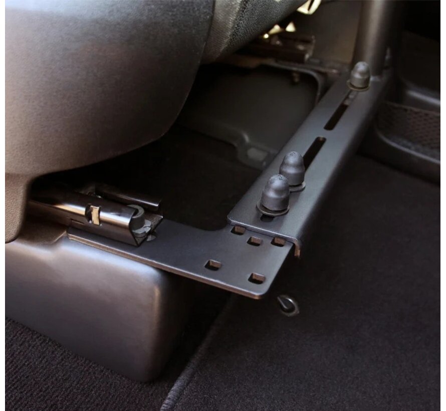 Universal No-Drill™ Laptop Mount RAM-VB-196-SW1-FL (rechte klemmen)