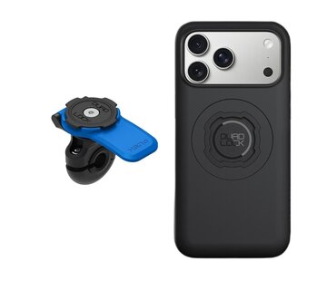 Quad Lock Motor / Scooter Mirror Mount en iPhone case Bundel