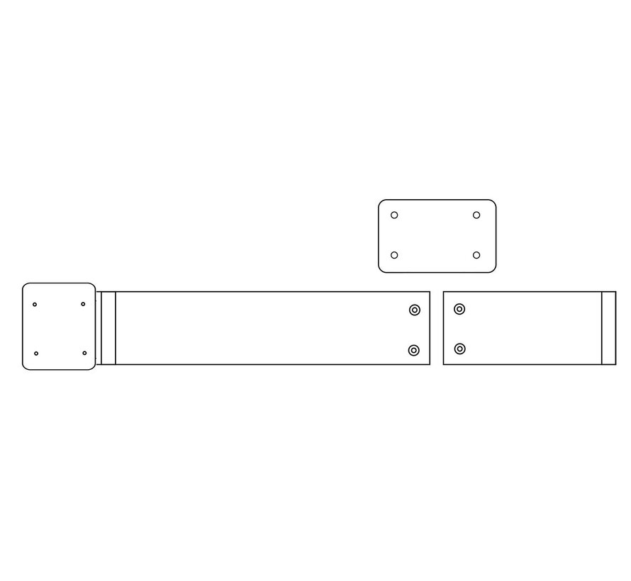 Proclip Kia PV5 Passenger/ PV5 Cargo 25- Center mount