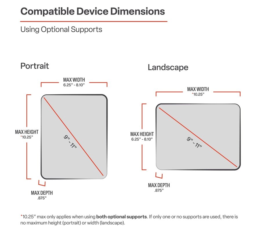 X-Grip 10 inch tablet houder RAM-HOL-UN9U