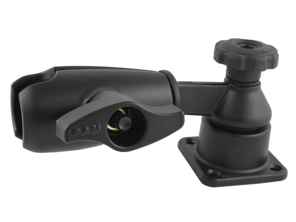 RAM Mount Rechte swingarm met horizontale base D-size