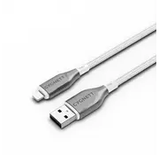 Cygnett Armoured Braided Lightning to USB-A Cable 2m Wit