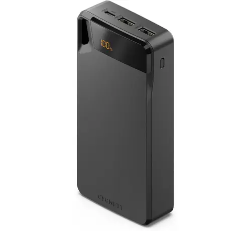 Cygnett  Boost 4 Power Bank Zwart - 10.000 mAh - USB-C 15W