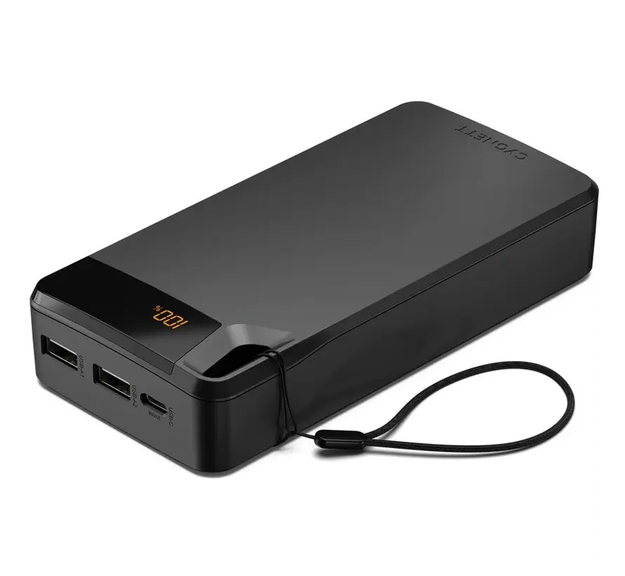 Boost 4 fast charging 20.000 mAh Power Bank Black