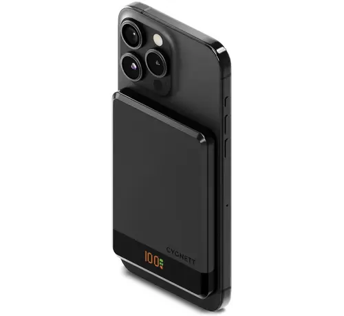 Cygnett MagSlim 5.000mAh Powerbank MagSafe geschikt!