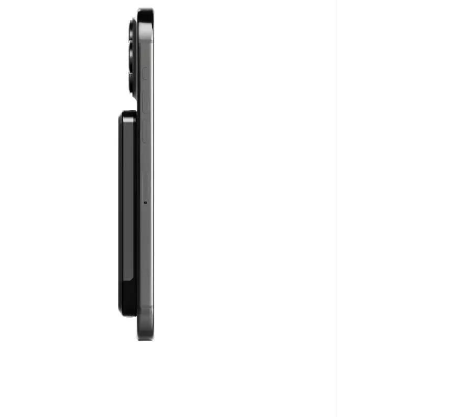 MagSlim 5.000mAh Powerbank MagSafe geschikt!