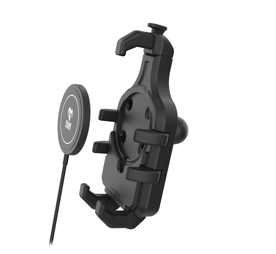 Quick-Grip™ Pro Telefoonhouder met Qi2 15W Draadloze Oplader