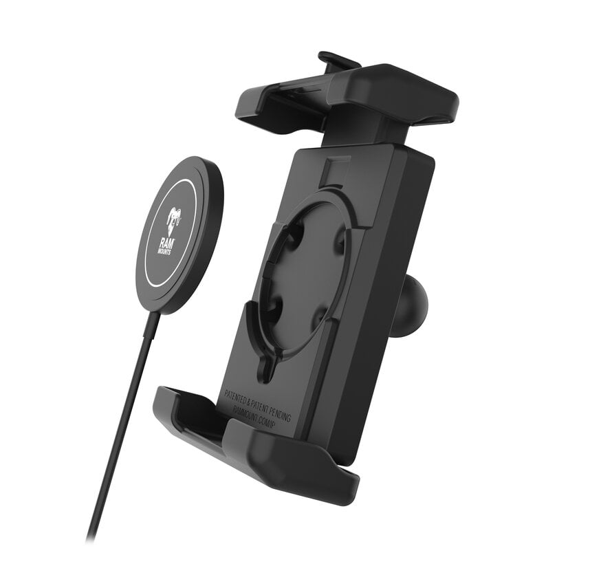 Quick-Grip™ Pro XL Telefoonhouder met Qi2 15W Draadloze Oplader