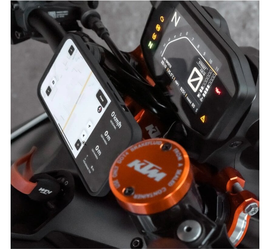 Moto Stuurstang Mount Pro + Charging Anti Vibration Module SPC+