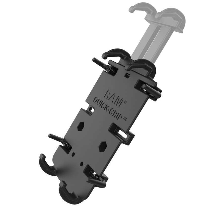 Quick-Grip™ XL telefoonhouder met Medium Torque™ basis