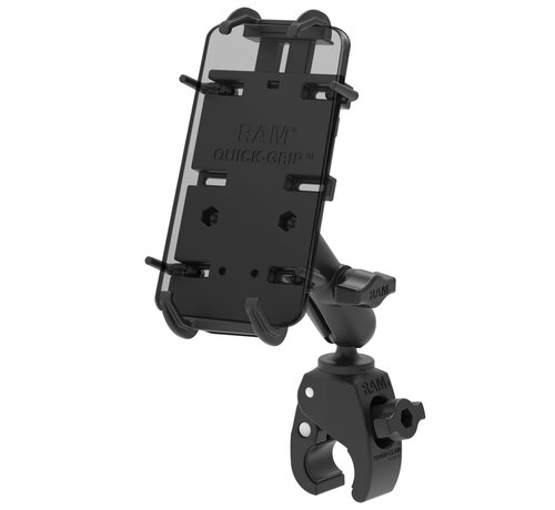 RAM Mount Quick-Grip™ XL telefoonhouder met kleine Tough-Claw™ basis