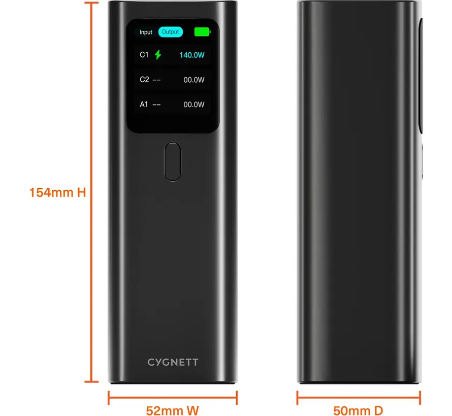 HighPWR 27K Laptop Powerbank -  27.000 mAh 148W