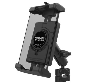 RAM Mount Quick-Grip™ Pro XL telefoonhouder met Medium Torque™ basis