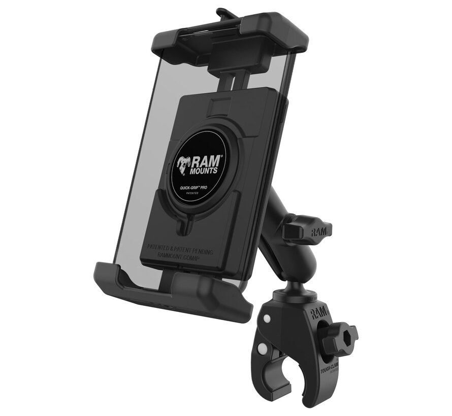Quick-Grip™ Pro XL telefoonhouder met kleine Tough-Claw™ basis
