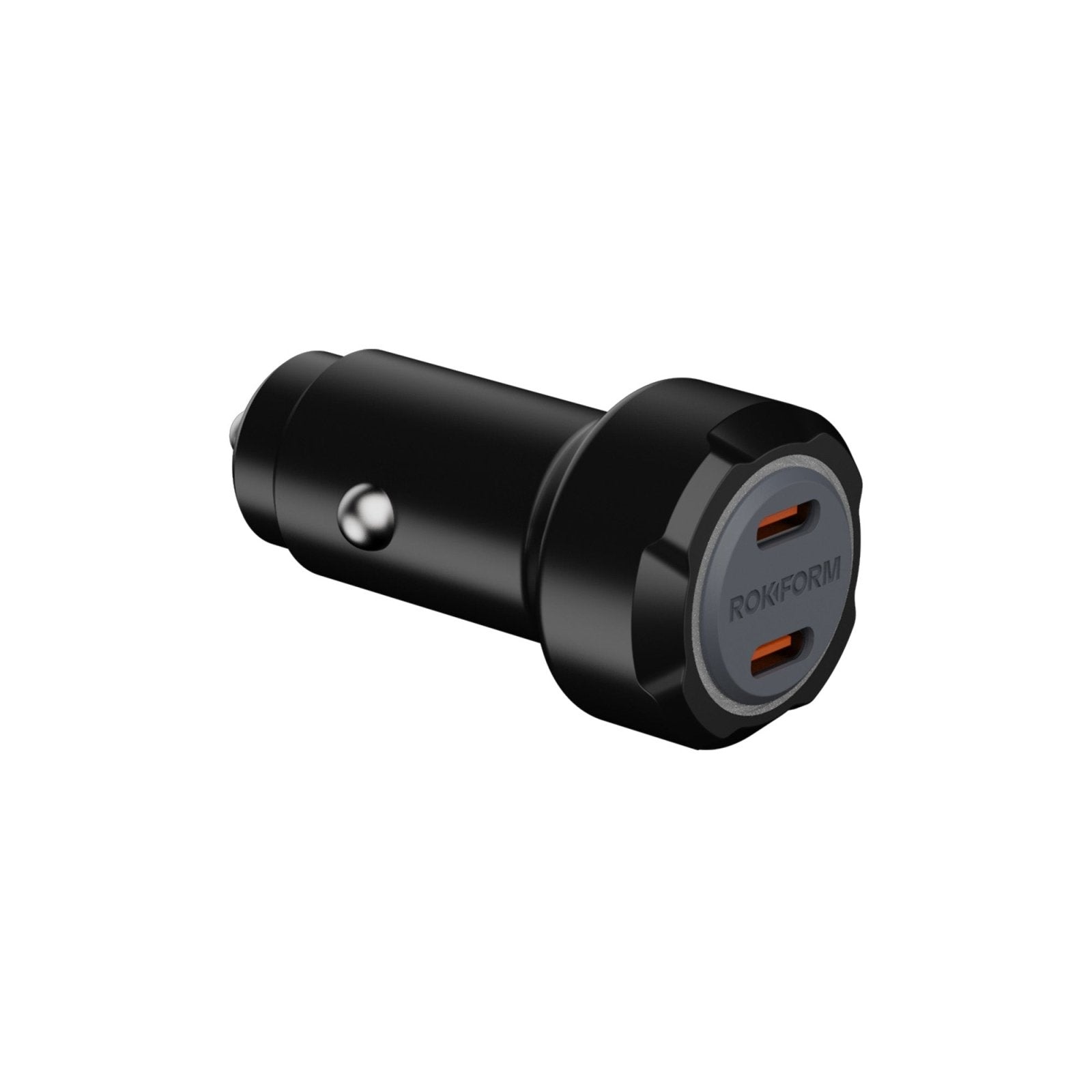 Rokform 30W dubbele USB-C 12V autolader