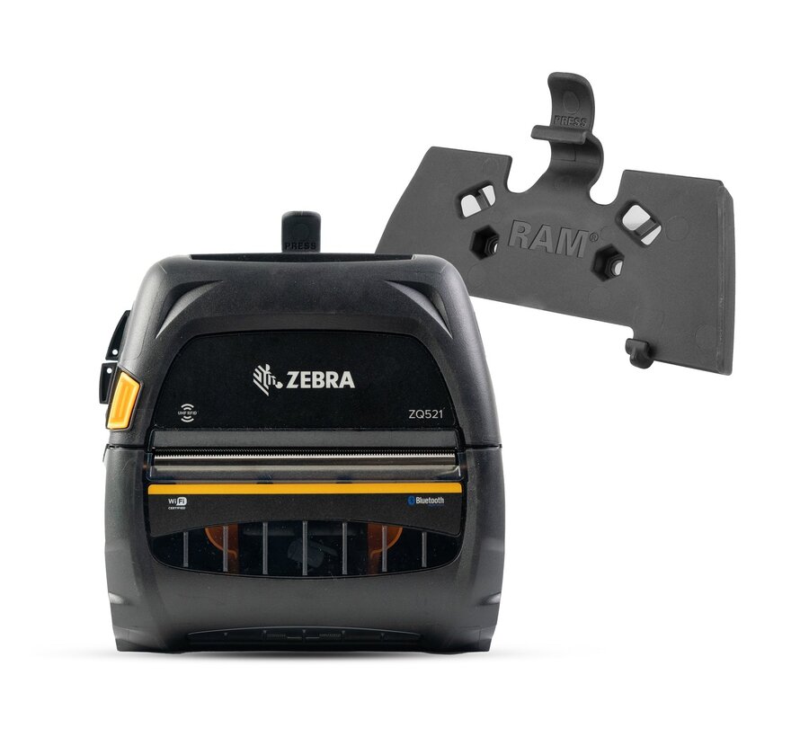 Quick Release Printer Holder for Zebra ZQ521 Series