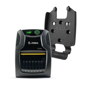 RAM Mount Quick Release Printer Holder for Zebra ZQ310 Series