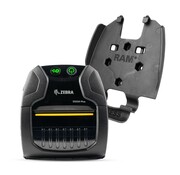 RAM Mount Quick Release Printer Holder for Zebra ZQ320 Series