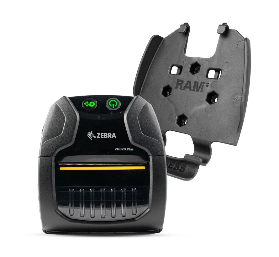 Quick Release Printer Holder for Zebra ZQ320 Series