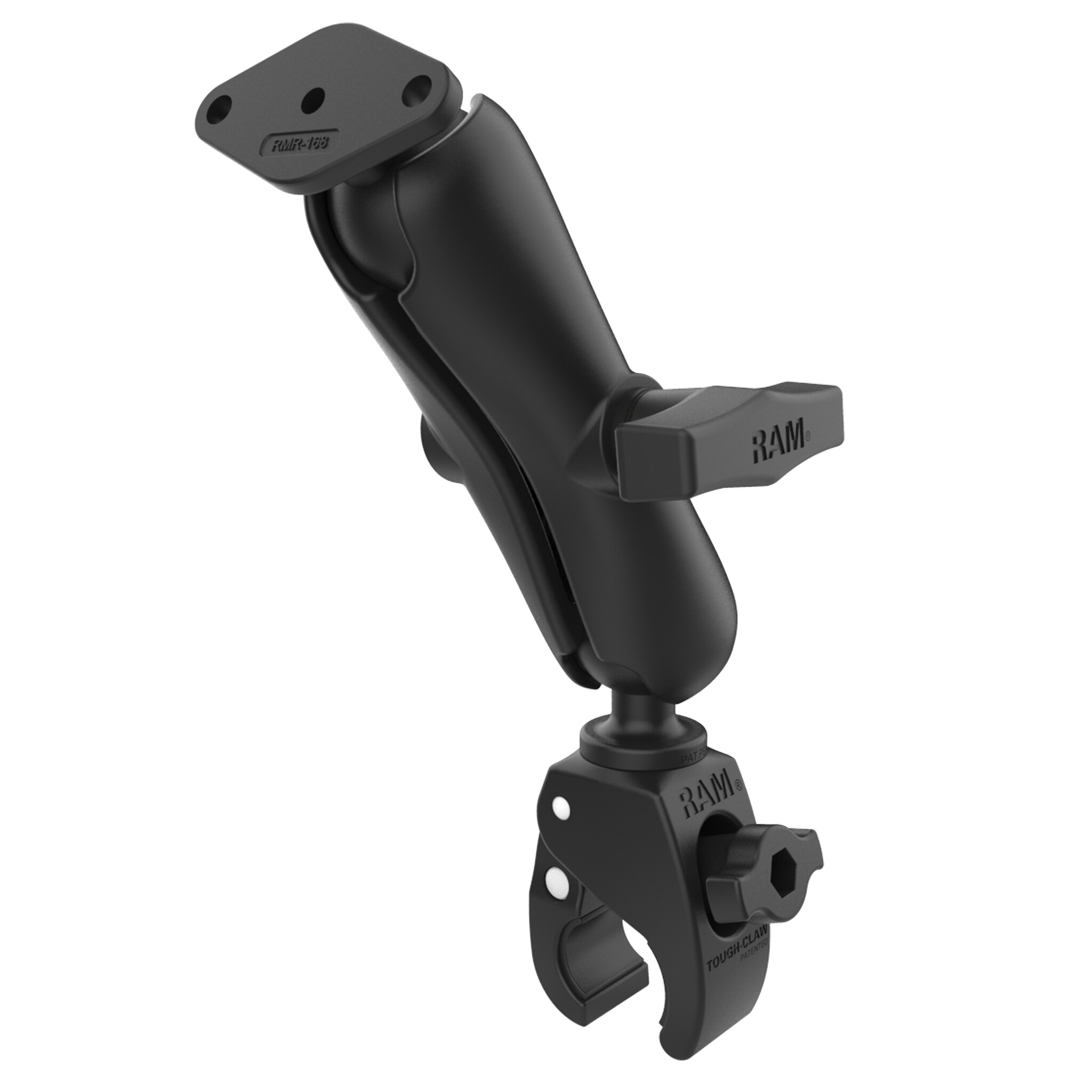 RAM Mount Tough-Claw kleine klemhouder met diamantplaatadapter