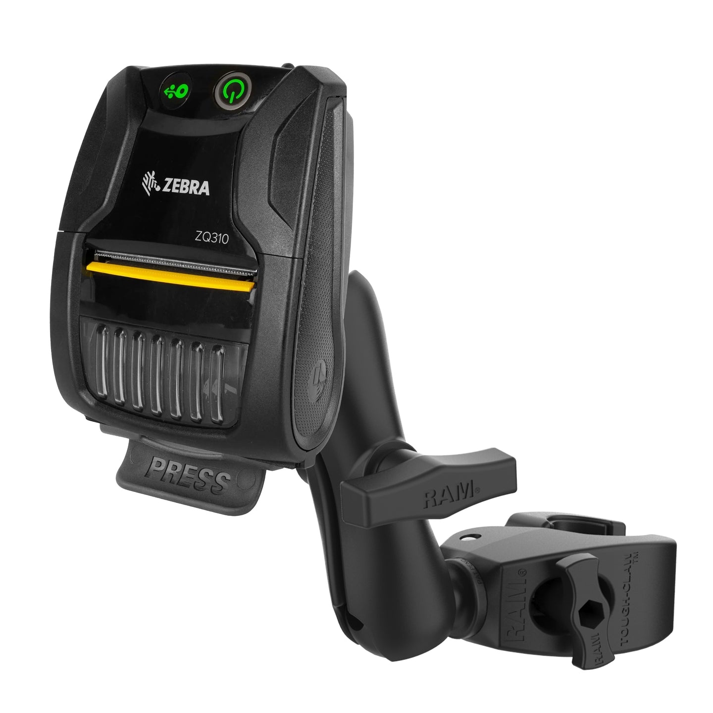 RAM Mount Printerhouder voor Zebra ZQ310 met medium Tough-Claw