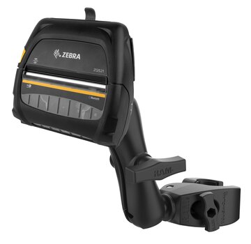 RAM Mount Printerhouder voor Zebra ZQ521 met medium Tough-Claw